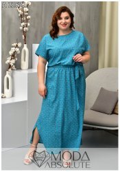 Довга літня сукня А 22672